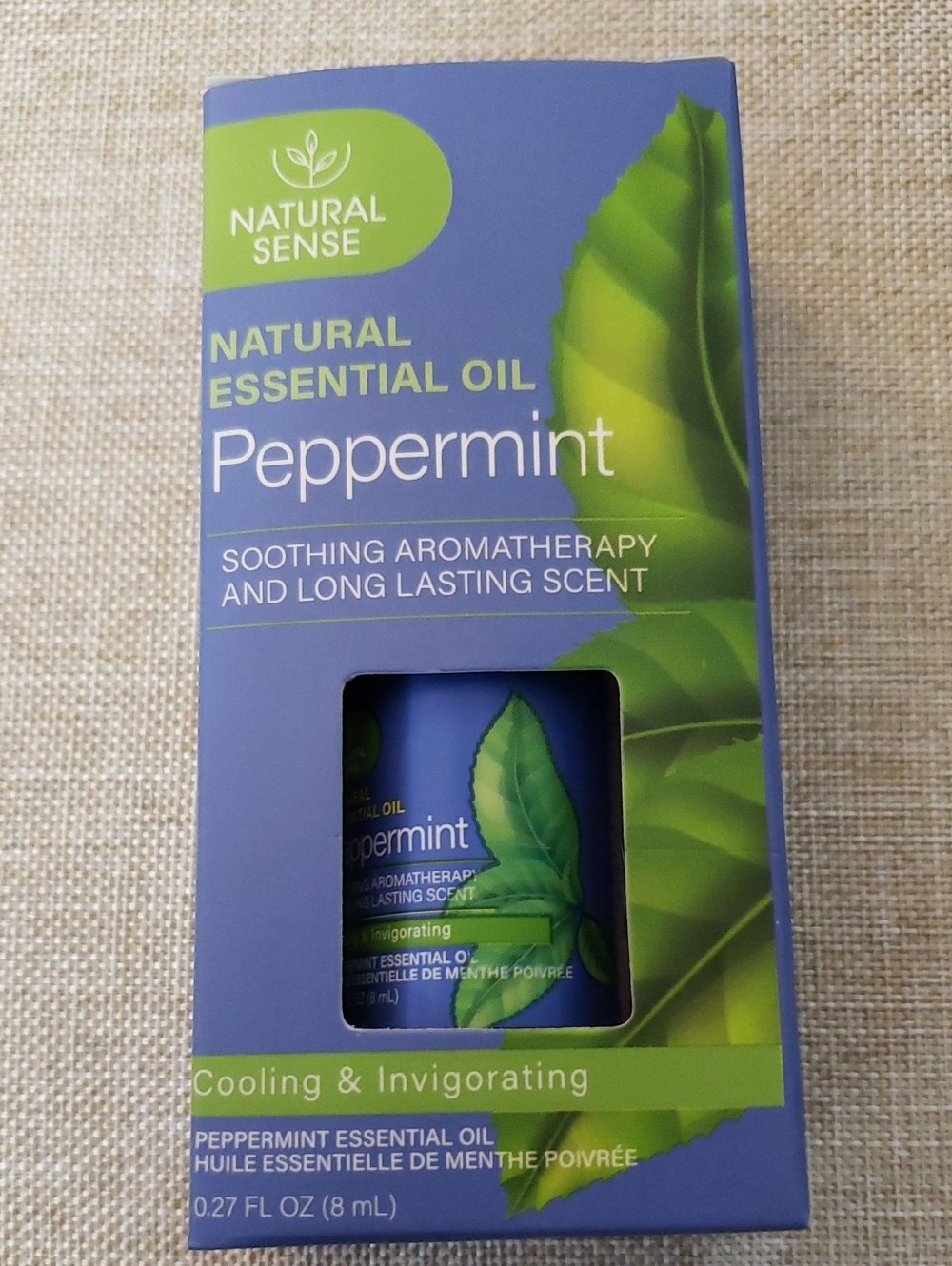 Peppermint Essential Oil - Calming Aromatherapy (Purple)